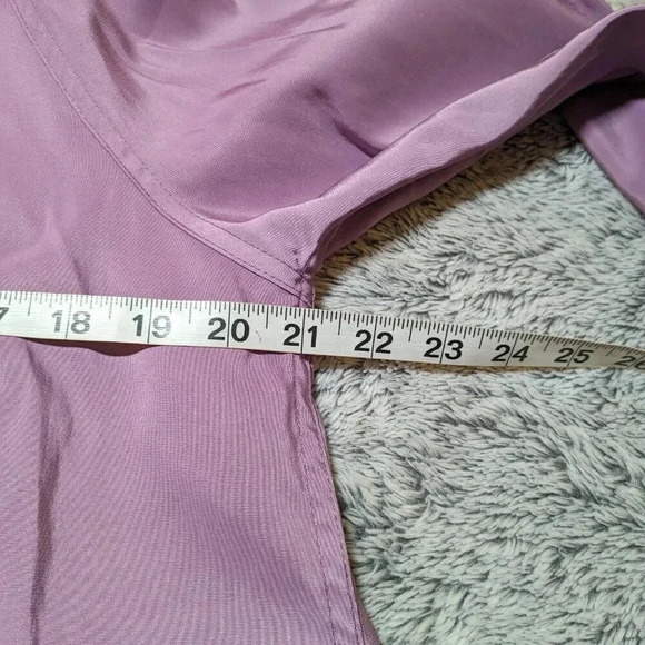 NEW Mycra Pac Purple Donatella Hooded Reversible Rain Coat Small Medium - Picture 9 of 11